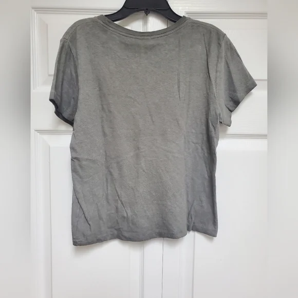 Re/Done Lucky You Classic Tee/Grey Haze - Picture 3 of 7